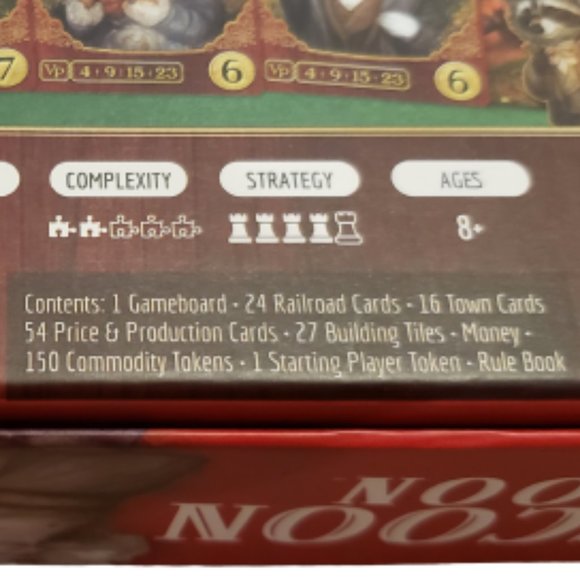 Forbidden Games 2019 Racoon Tycoon Strategy Board Game 8+ 2-5 Players - Picture 10 of 11